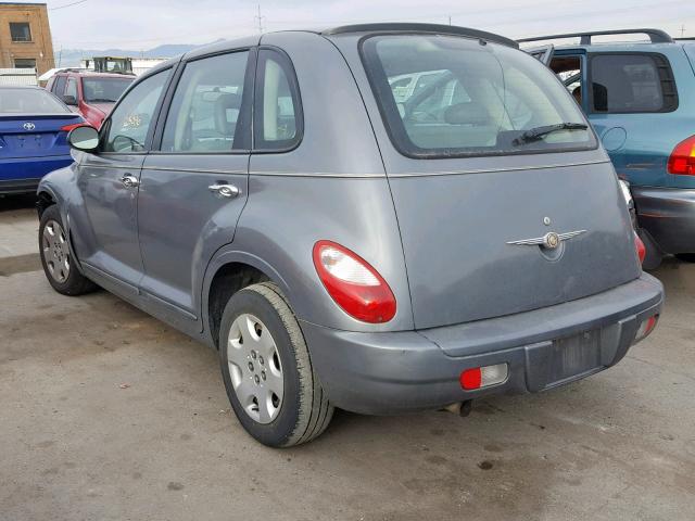 3A4FY58B76T217556 - 2006 CHRYSLER PT CRUISER GRAY photo 3