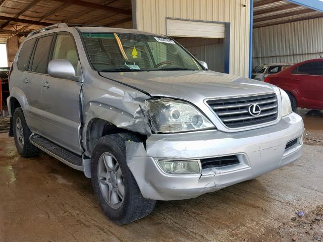 JTJBT20X380160195 - 2008 LEXUS GX 470 SILVER photo 1