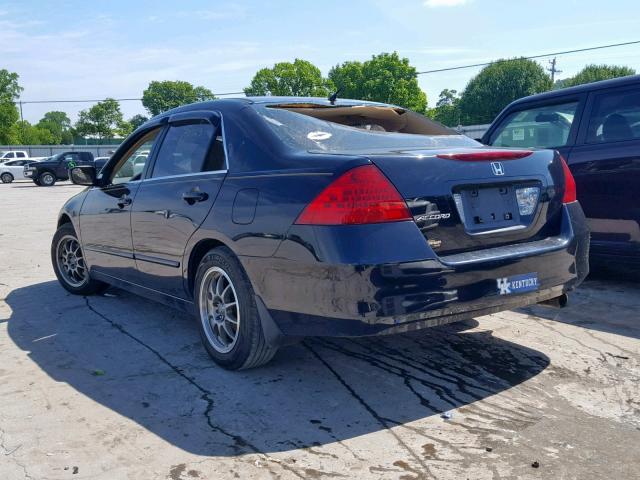 1HGCM56366A129719 - 2006 HONDA ACCORD SE BLACK photo 3