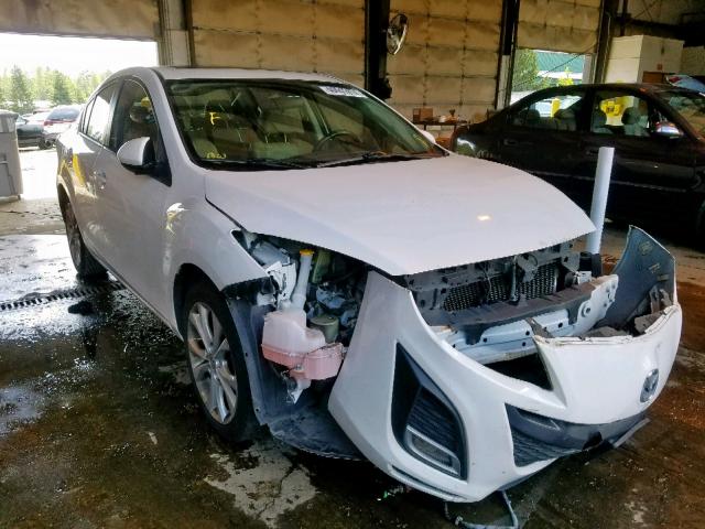 JM1BL1S61A1183900 - 2010 MAZDA 3 S WHITE photo 1