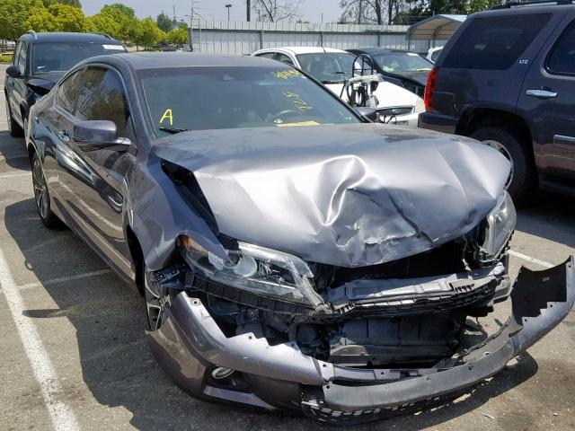 1HGCT2B87DA006401 - 2013 HONDA ACCORD EXL GRAY photo 1