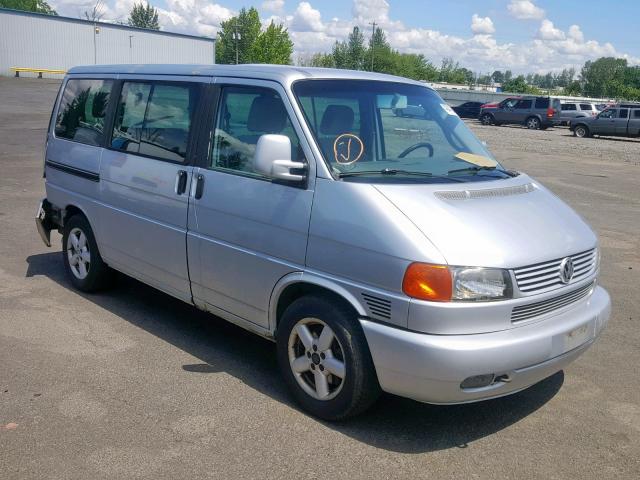 WV2MB47002H118483 - 2002 VOLKSWAGEN EUROVAN MV SILVER photo 1