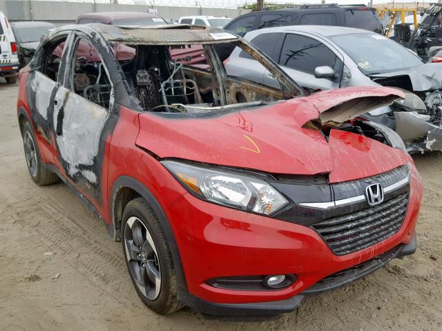 3CZRU5H54JG704900 - 2018 HONDA HR-V EX RED photo 1