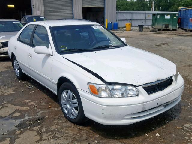 4T1BG22K81U796209 - 2001 TOYOTA CAMRY CE WHITE photo 1