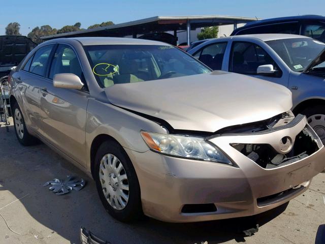 4T1BE46KX7U625756 - 2007 TOYOTA CAMRY NEW GOLD photo 1