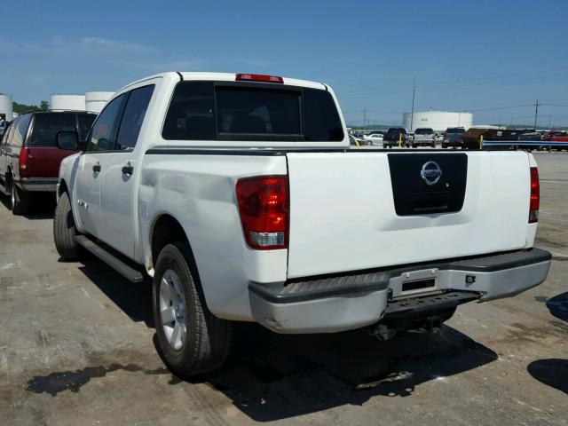 1N6BA07C88N341616 - 2008 NISSAN TITAN WHITE photo 3