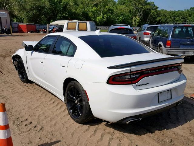 2C3CDXHG5HH595662 - 2017 DODGE CHARGER SX WHITE photo 3