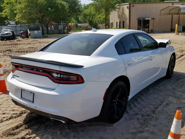 2C3CDXHG5HH595662 - 2017 DODGE CHARGER SX WHITE photo 4