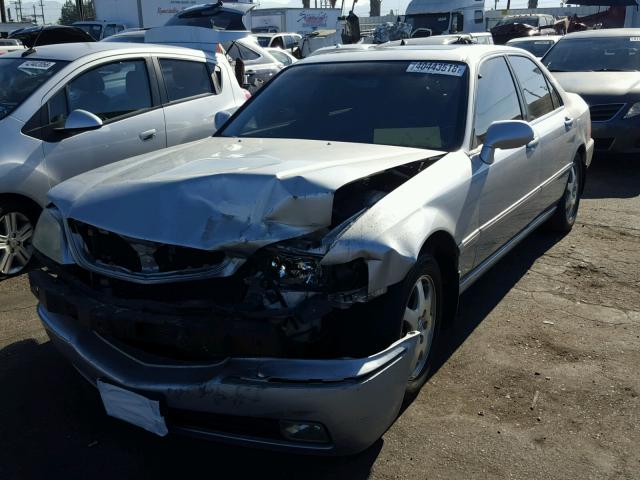 JH4KA96552C014232 - 2002 ACURA 3.5RL SILVER photo 2