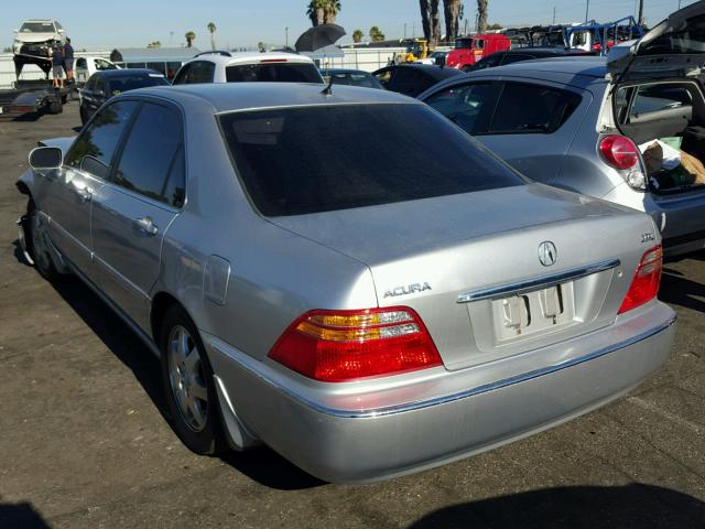 JH4KA96552C014232 - 2002 ACURA 3.5RL SILVER photo 3