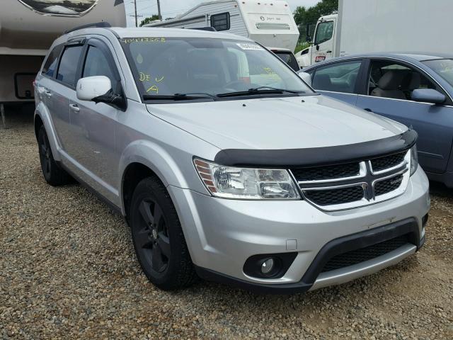 3D4PH1FG2BT562525 - 2011 DODGE JOURNEY MA SILVER photo 1