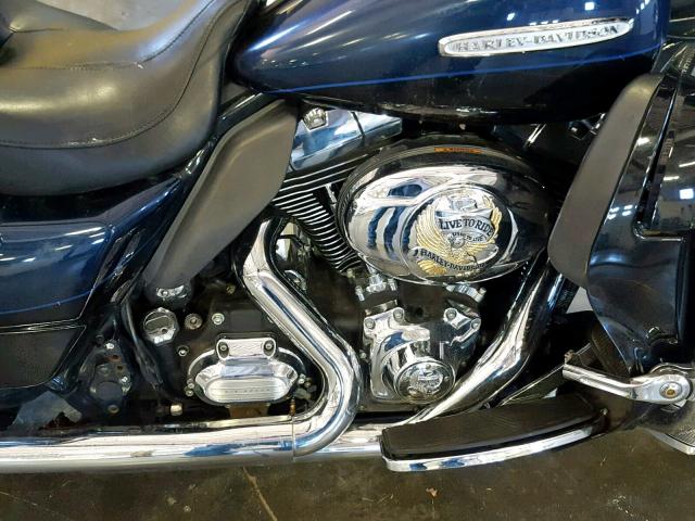 1HD1KEM11CB646704 - 2012 HARLEY-DAVIDSON FLHTK ELEC BLUE photo 5