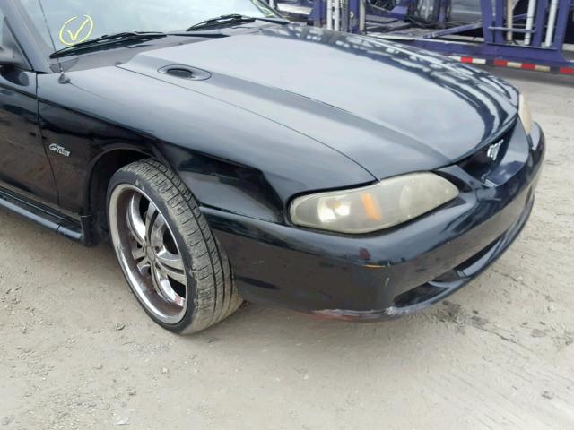 1FALP45X2VF207134 - 1997 FORD MUSTANG GT BLACK photo 9