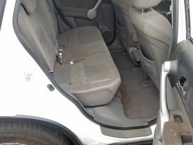 JHLRE38527C045429 - 2007 HONDA CR-V EX WHITE photo 6