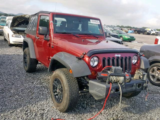 1C4AJWAG3CL200258 - 2012 JEEP WRANGLER S RED photo 1