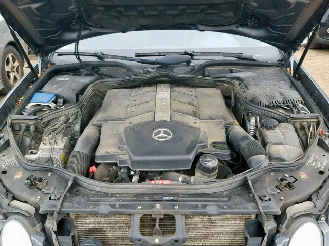 WDBUF83J85X172518 - 2005 MERCEDES-BENZ E 500 4MAT BLUE photo 7