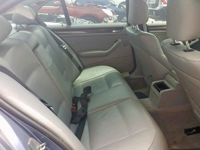 WBAAZ33433PH30281 - 2003 BMW 3 SERIES BLUE photo 6