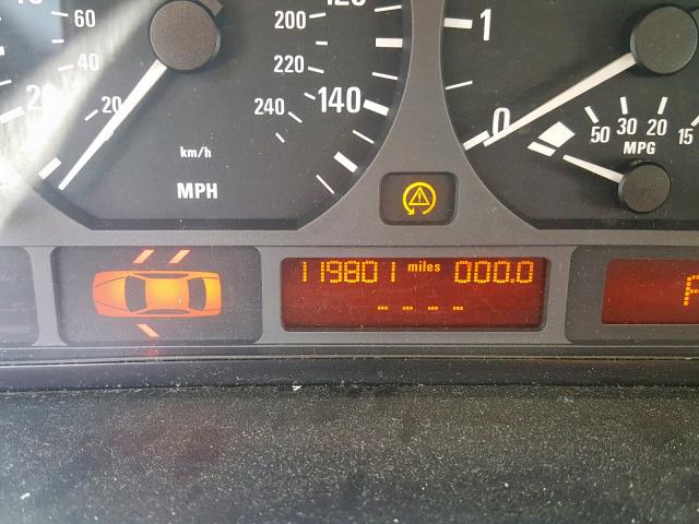 WBAAZ33433PH30281 - 2003 BMW 3 SERIES BLUE photo 8