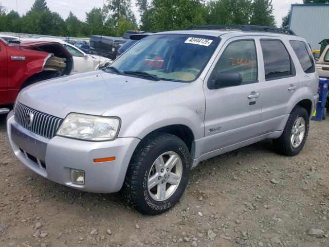 4M2CU98HX6KJ05930 - 2006 MERCURY MARINER HE SILVER photo 2