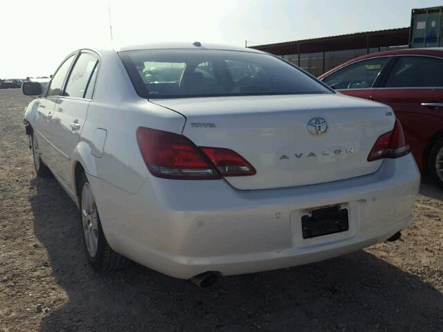 4T1BK36B99U346952 - 2009 TOYOTA AVALON XL WHITE photo 3