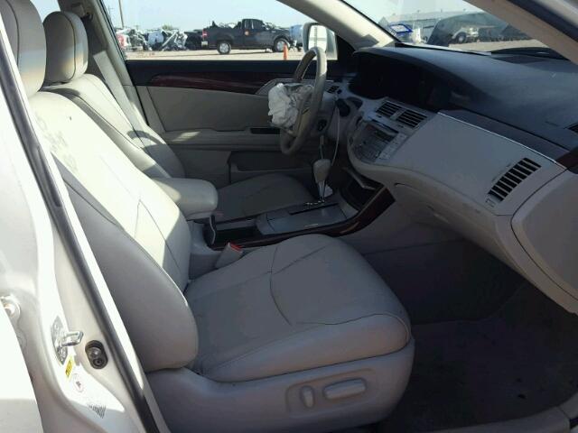 4T1BK36B99U346952 - 2009 TOYOTA AVALON XL WHITE photo 5