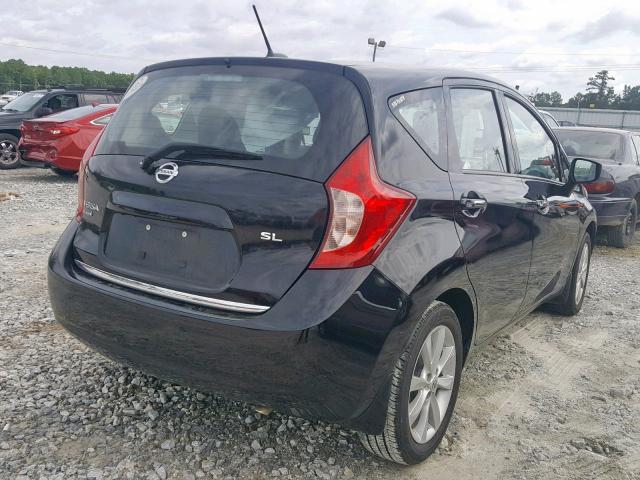 3N1CE2CP8GL408684 - 2016 NISSAN VERSA NOTE BLACK photo 4