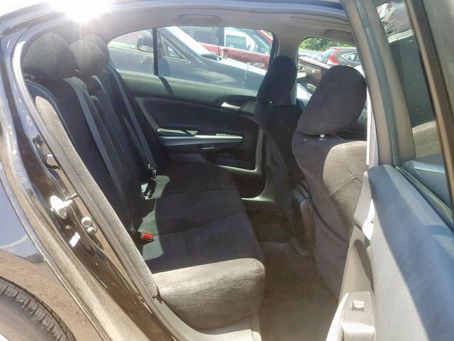 1HGCP36748A084152 - 2008 HONDA ACCORD BLACK photo 6