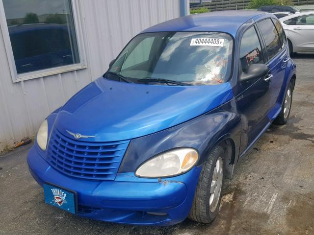 3C4FY58B53T598339 - 2003 CHRYSLER PT CRUISER BLUE photo 2