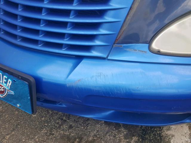 3C4FY58B53T598339 - 2003 CHRYSLER PT CRUISER BLUE photo 9