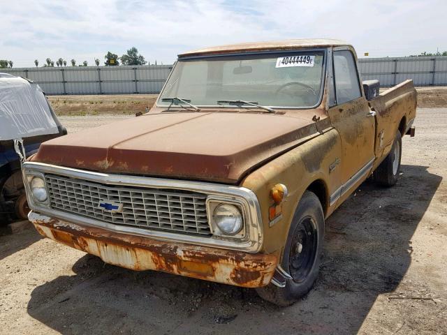 CE241Z601008 - 1971 CHEVROLET PICK UP GOLD photo 2