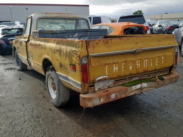 CE241Z601008 - 1971 CHEVROLET PICK UP GOLD photo 3