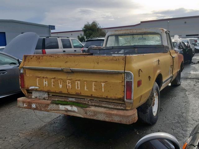 CE241Z601008 - 1971 CHEVROLET PICK UP GOLD photo 4