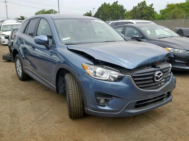 JM3KE2CY8G0696759 - 2016 MAZDA CX-5 TOURI BLUE photo 1