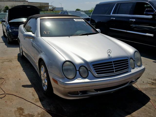 WDBLK65G03T130023 - 2003 MERCEDES-BENZ CL SILVER photo 1