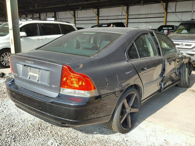 YV1RS59V742350047 - 2004 VOLVO S60 2.5T GRAY photo 4