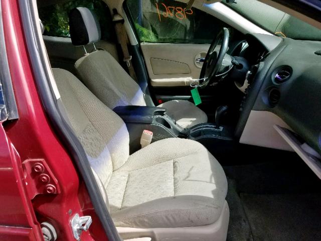 2G2WS522241136032 - 2004 PONTIAC GRAND PRIX MAROON photo 5