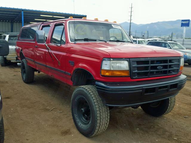 1FTJW36F2VEC89957 - 1997 FORD F350 RED photo 1