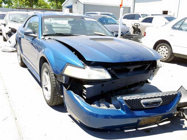 1FAFP42X0XF153577 - 1999 FORD MUSTANG GT BLUE photo 1