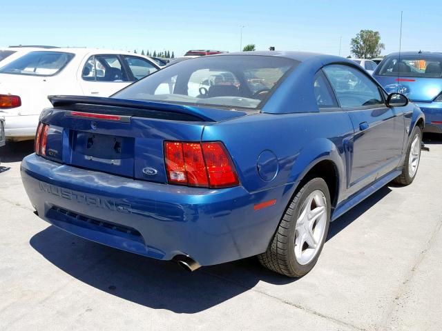 1FAFP42X0XF153577 - 1999 FORD MUSTANG GT BLUE photo 4