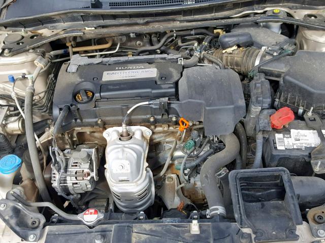 1HGCR2F85DA134645 - 2013 HONDA ACCORD EXL TAN photo 7