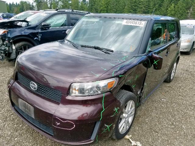 JTLKE50EX91089722 - 2009 TOYOTA SCION XB 紫色 照片 2