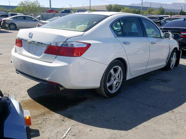 1HGCR3F86EA016384 - 2014 HONDA ACCORD EXL WHITE photo 4