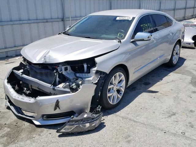 2G1165S3XF9154357 - 2015 CHEVROLET IMPALA LTZ SILVER photo 2