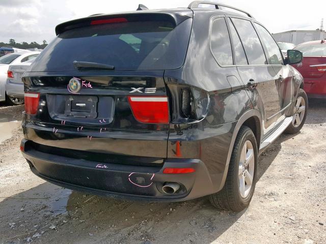 5UXFE43508L004424 - 2008 BMW X5 3.0I BLACK photo 4