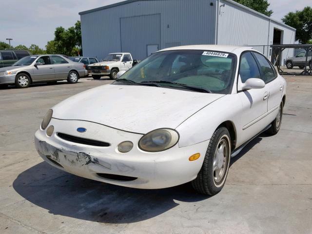 1FALP52UXTG300474 - 1996 FORD TAURUS GL WHITE photo 2