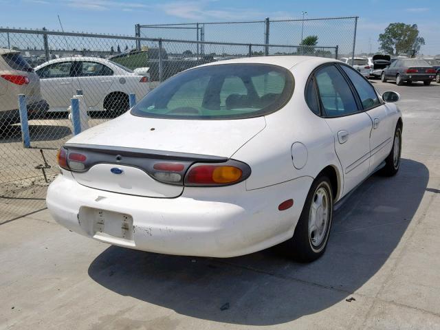 1FALP52UXTG300474 - 1996 FORD TAURUS GL WHITE photo 4