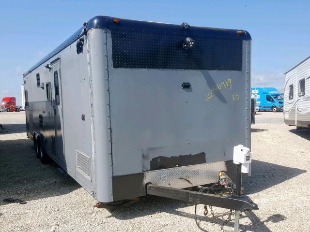 4X4TWPD267K008225 - 2007 WORK TRAILER GRAY photo 1