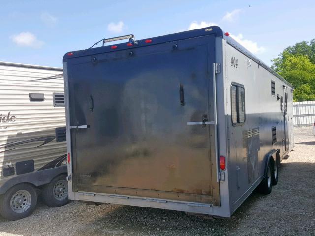 4X4TWPD267K008225 - 2007 WORK TRAILER GRAY photo 4