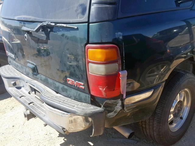 1GKEK13T02J239044 - 2002 GMC YUKON GREEN photo 10