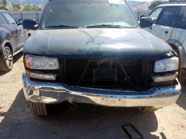 1GKEK13T02J239044 - 2002 GMC YUKON GREEN photo 9